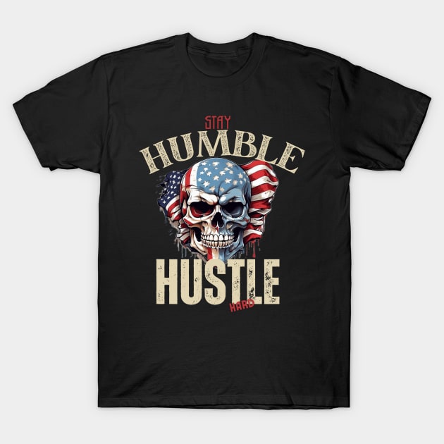 Skull Humble T-Shirt by Teeshop